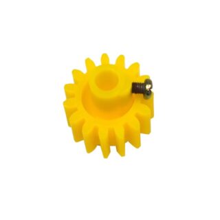 ERGER004-Plastic-Yellow-Thik-Spur-Gear-15Teeth-for-6mm-Shaft