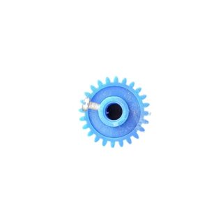 ERGER008-Plastic-Blue-Thin-Spur-Gear-24Teeth-for-6mm-Shaft.