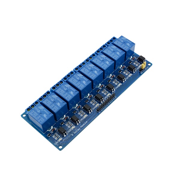 8 Channel Isolated 5V 10A Relay Module Optocoupler