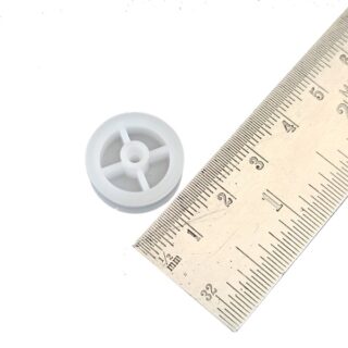 ERPLY002-20mm-White-Toy-Motor-Pulley.